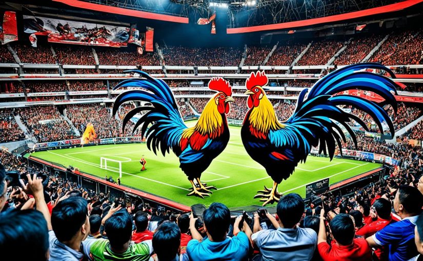 Fitur Live Streaming Pertandingan Sabung Ayam