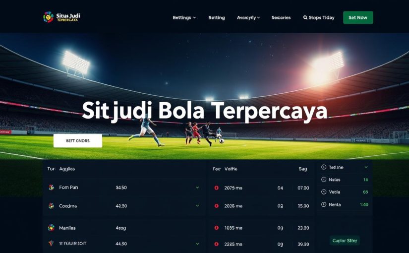 situs judi bola terpercaya